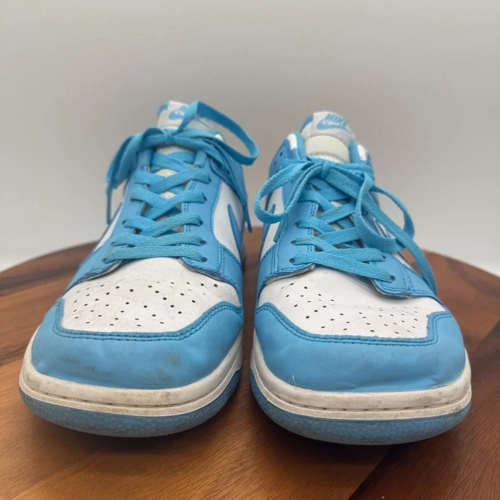 Nike Dunk Low UNC‎ Shoes Men's 13 Blue White Athletic Retro Basketball Sneakers